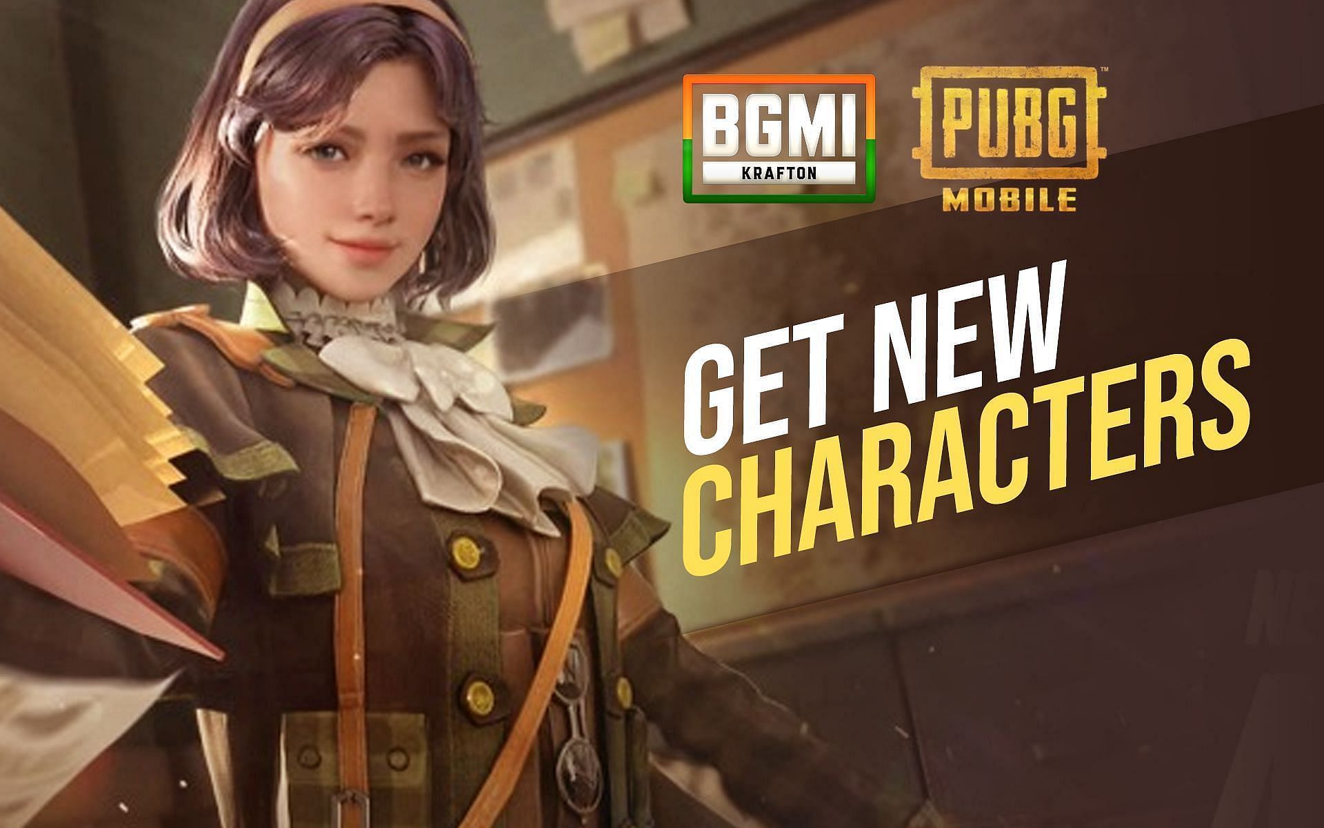 Guide to unlock new characters in BGMI &amp; PUBG Mobile(Image via Krafton)