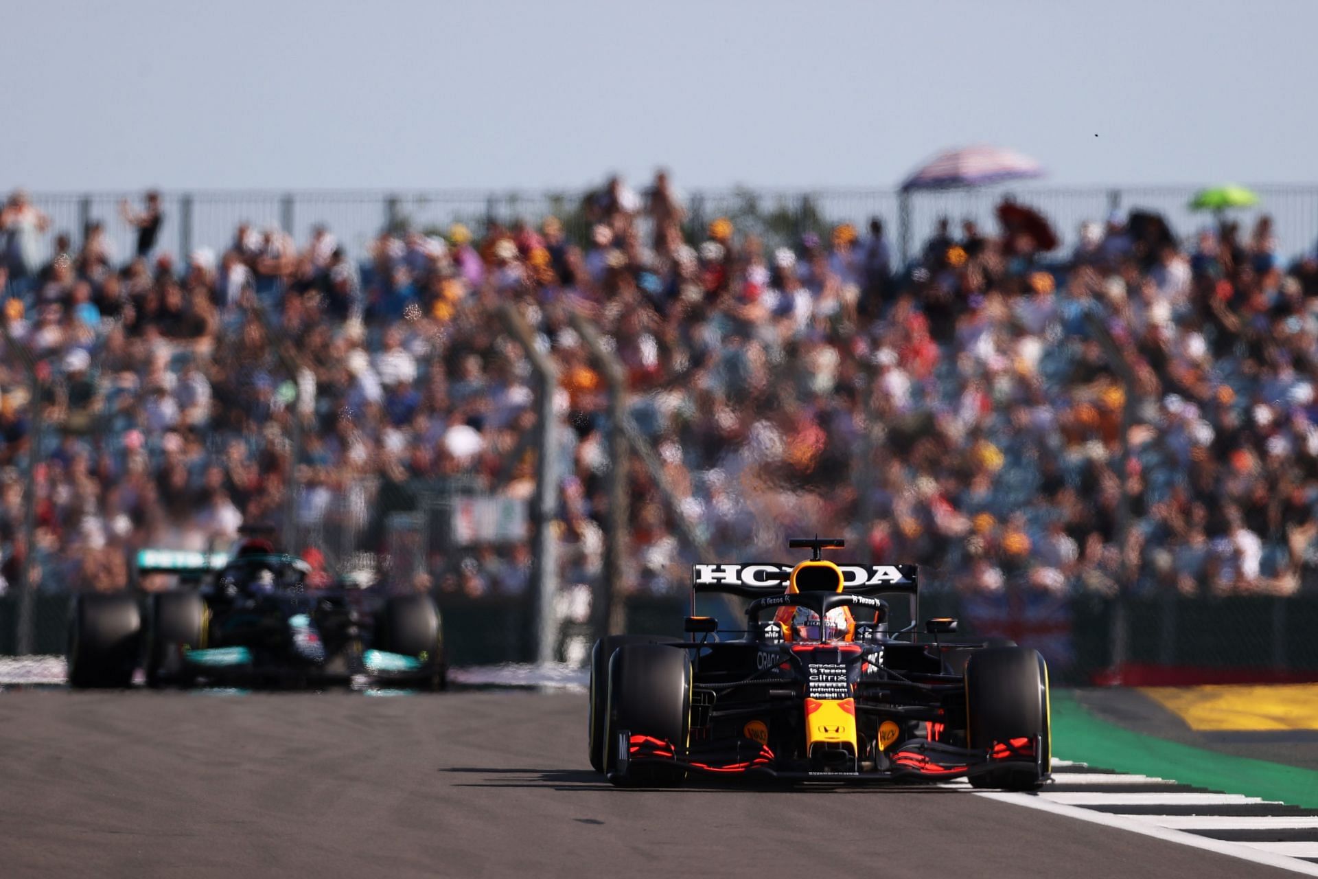 F1 Grand Prix of Great Britain - Max Verstappen of Red Bull wins the sprint race at Silverstone