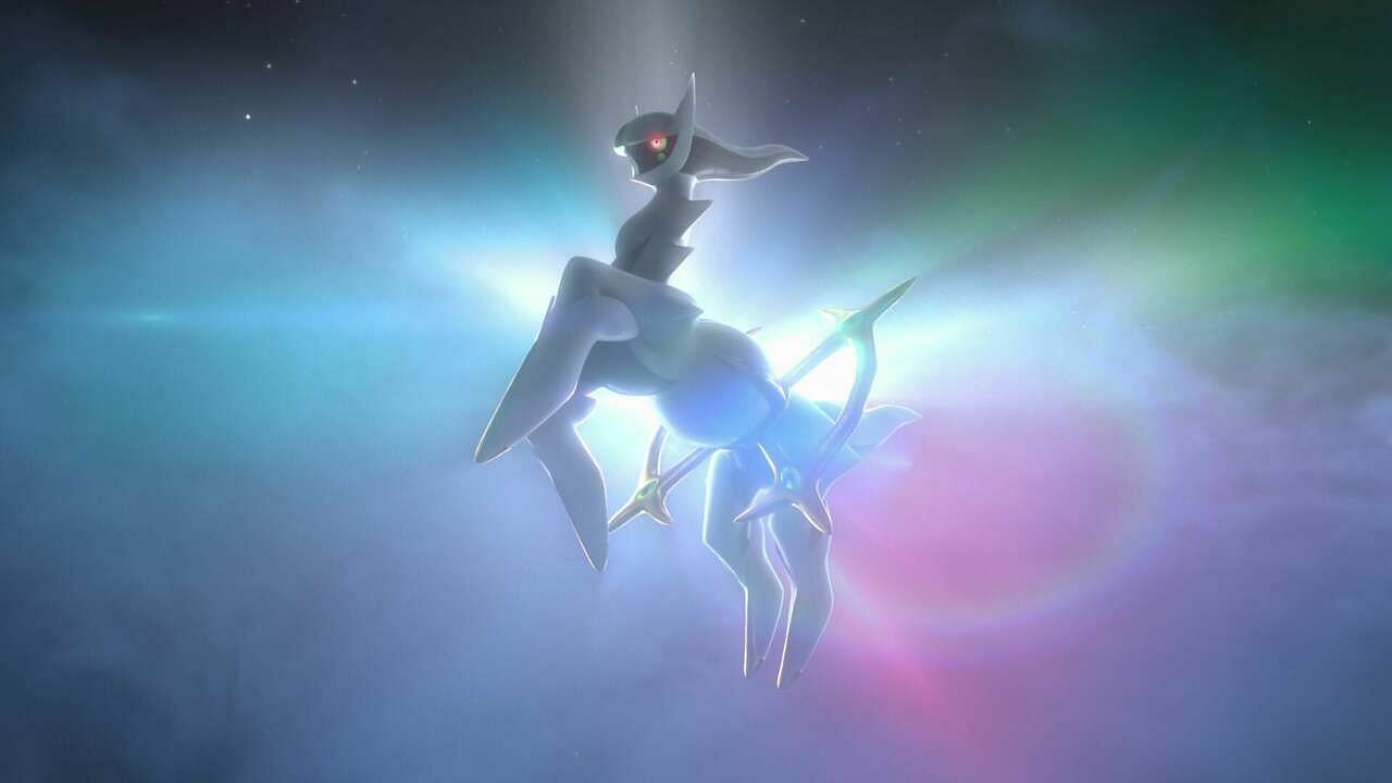 Arceus is said to be the god and creator of all Pokemon (Image via Game Freak)