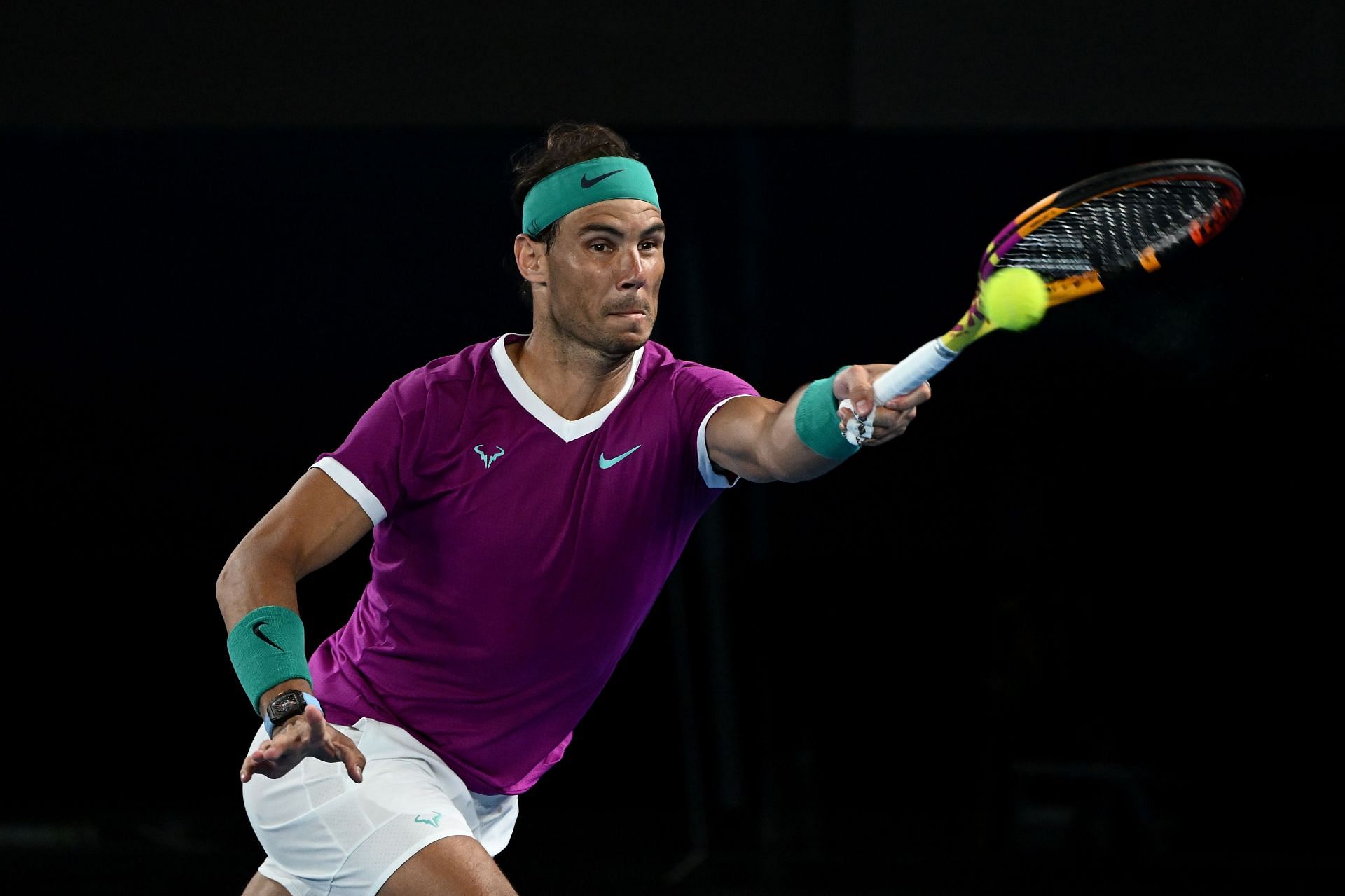 Rafael Nadal has now won 50 matches against Top-10 opponents at Grand Slams