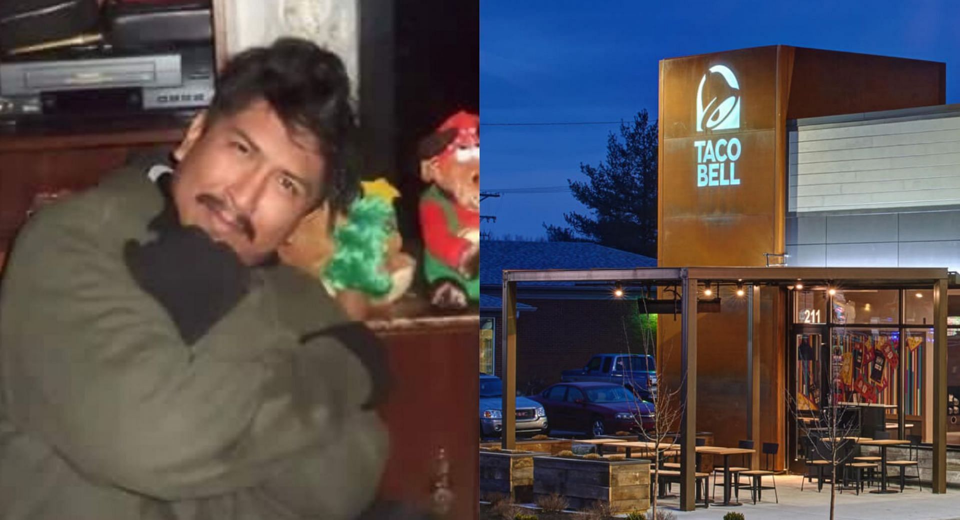 Taco Bell employee Alejandro Garcia was shot dead by a customer (Image via GoFundMe and Taco Bell)