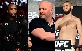 Dana White gives Leon Edwards 'credit' for signing agreement to fight Khamzat Chimaev