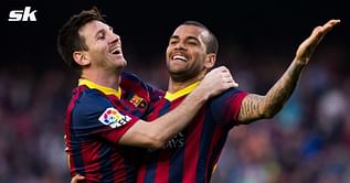 "It's strange being here and not seeing him" - Dani Alves urges PSG superstar Lionel Messi to finish his career at Barcelona