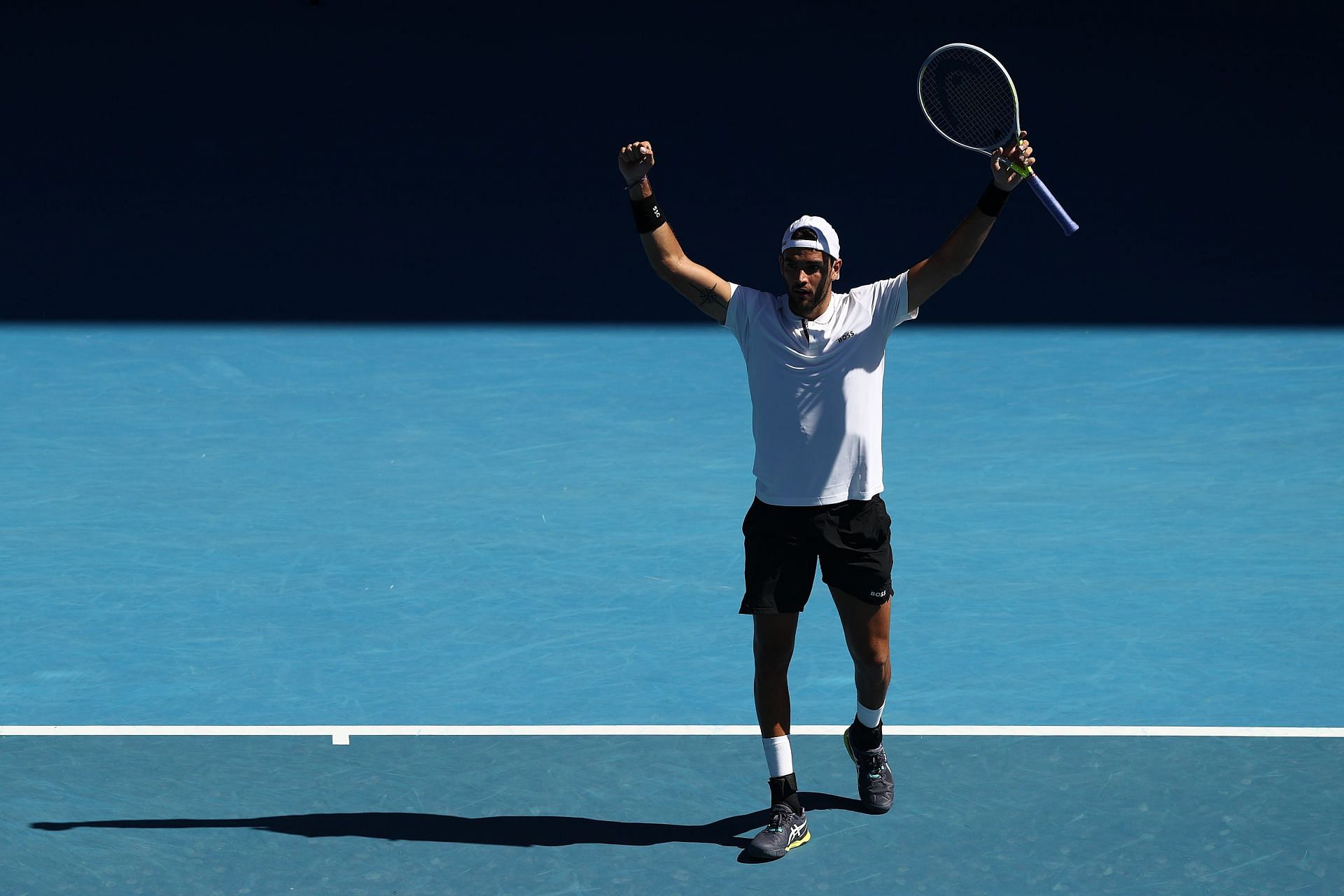 Matteo Berrettini came back from a set down to beat Brandon Nakashima