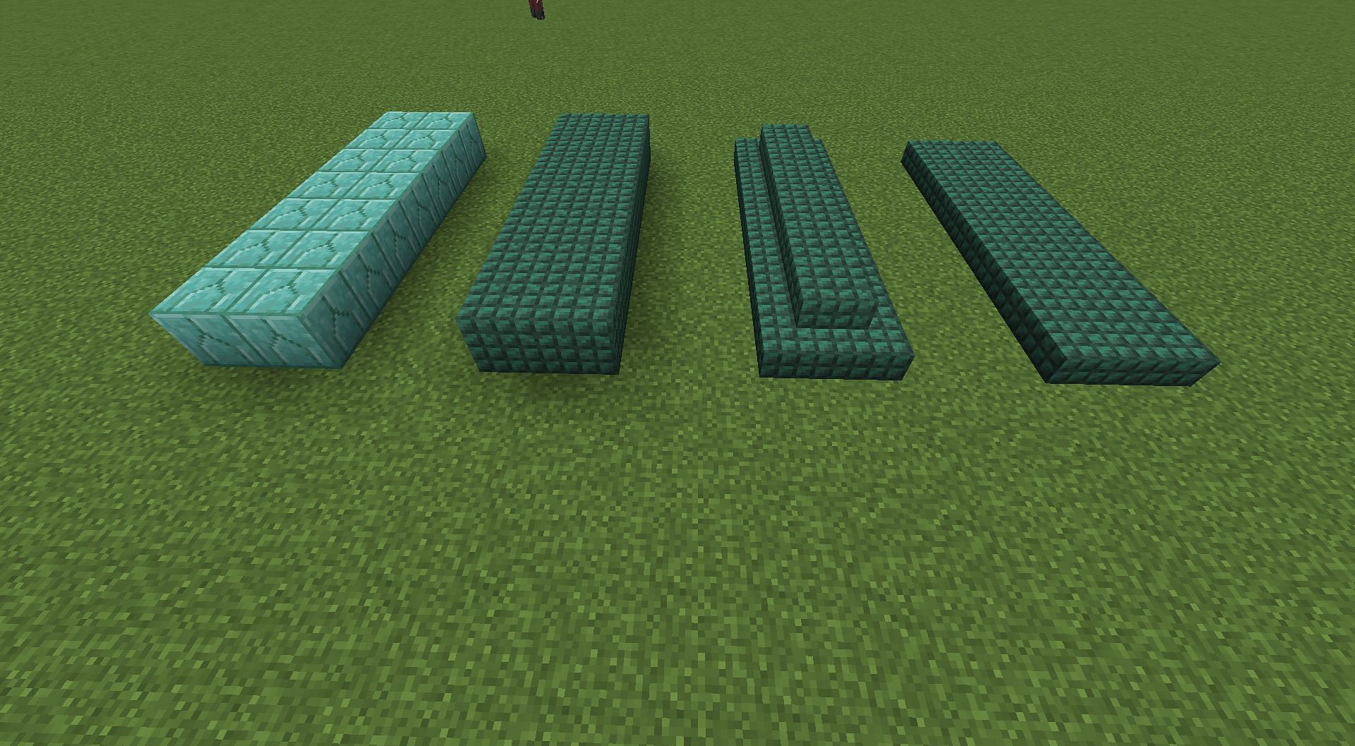 Prismarine Blocks (Image via Minecraft)