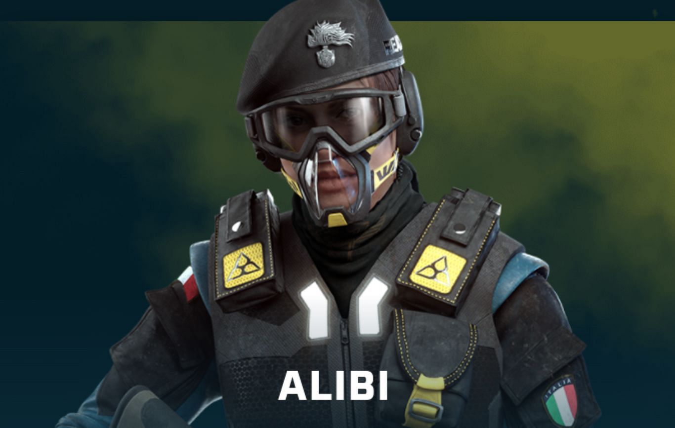 Alibi equipped with the Mx4 Storm SMG (Image via Ubisoft Entertainment)