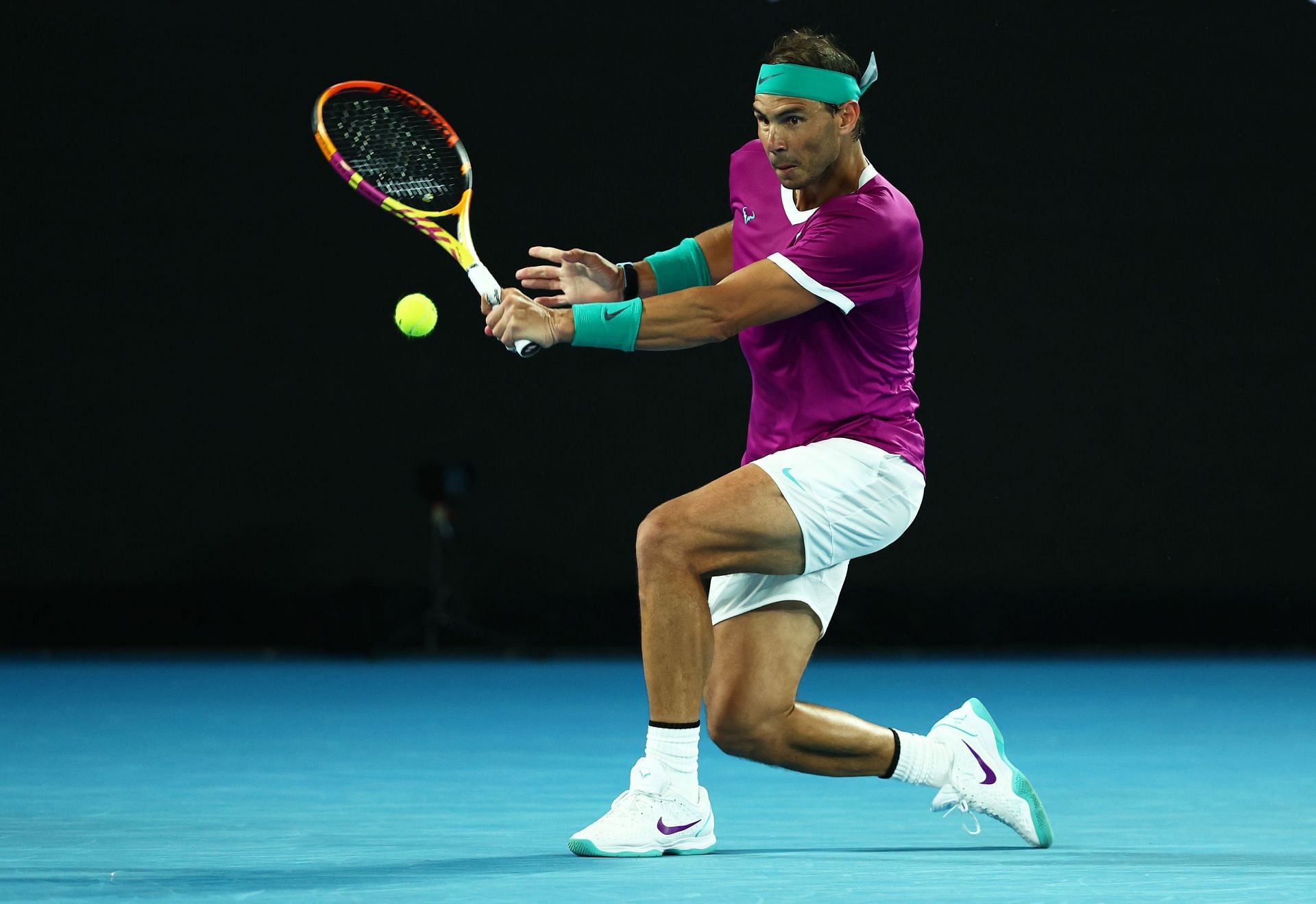 Rafael Nadal at the 2022 Australian Open: Day 5