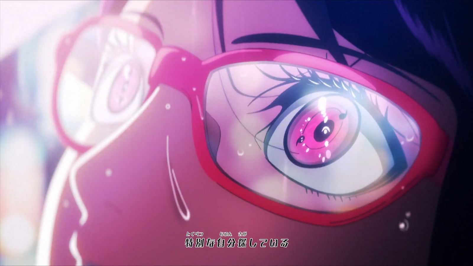 Sarada&#039;s sharingan in Boruto opening 10 (Image via Studio Pierrot)