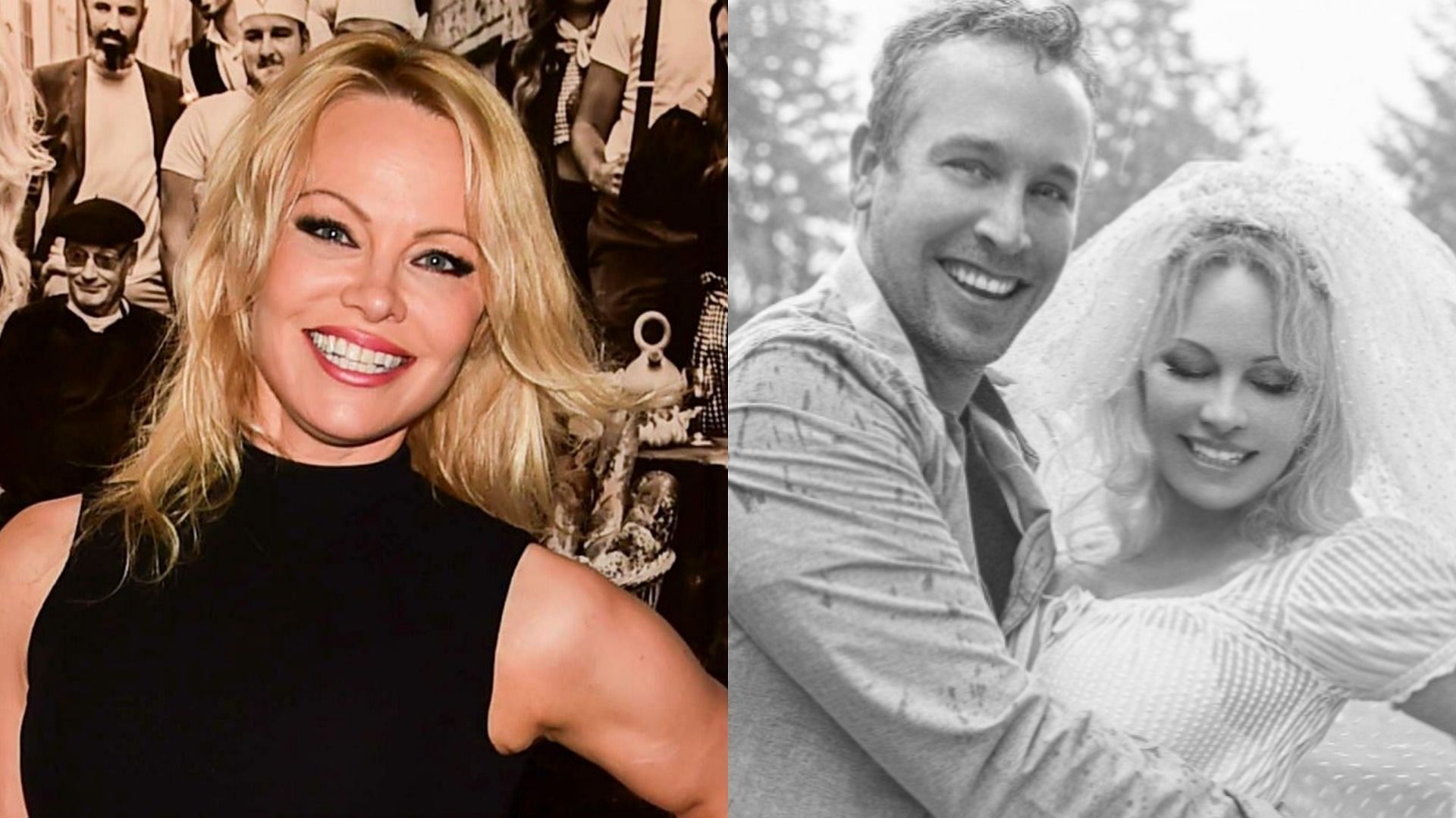 Pamela Anderson has allegedly parted ways from her fifth husband because he was &quot;unkind and unsupportive&quot; (Image via Getty Images/Michael Bezjian; Instagram/rastasanctuary)