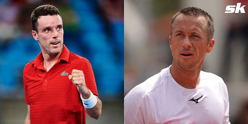 Roberto Bautista Agut and Philipp Kohlschreiber