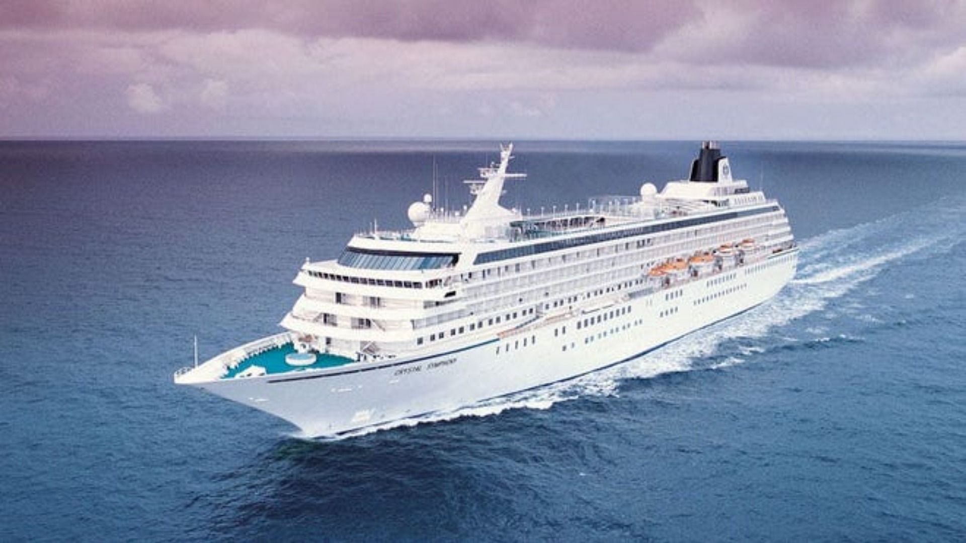 Crystal Symphony was deviated from its originally scheduled port of Miami to Bimini in the Bahamas (Image via Crystal Cruises)