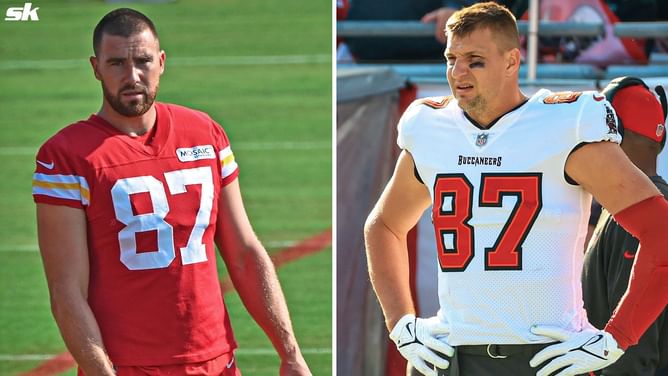 Travis Kelce beats Rob Gronkowski to make NFL history during Chiefs vs Bengals