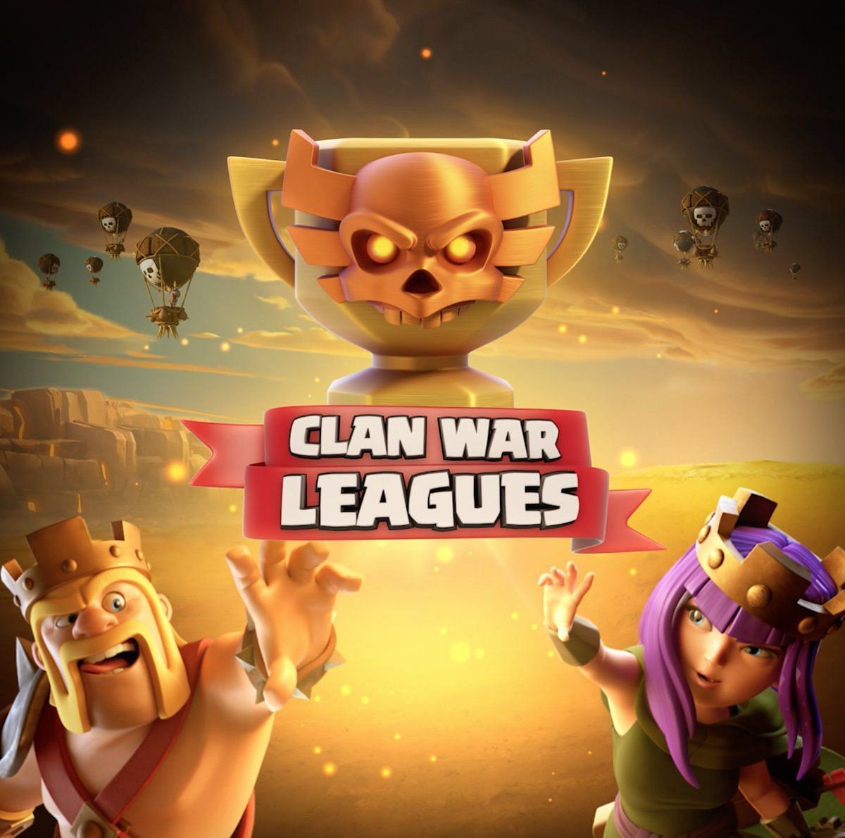 Clash of Clans Clan War League (Image via Clash of Clans)