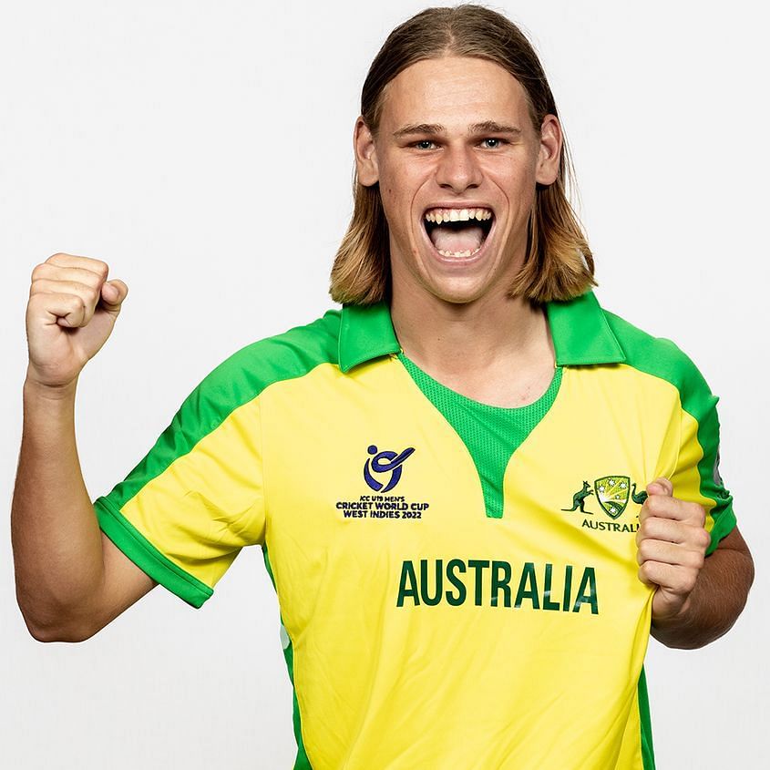 Australian captain Cooper Connolly in their playing shirt - Image: ICC