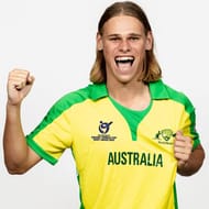 Australian captain Cooper Connolly in their playing shirt - Image: ICC