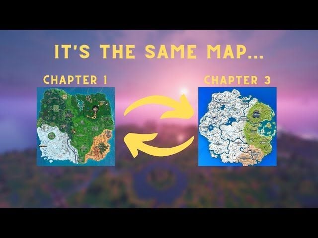New theory suggests Fortnite Chapter 3 and Chapter 1 map are the same