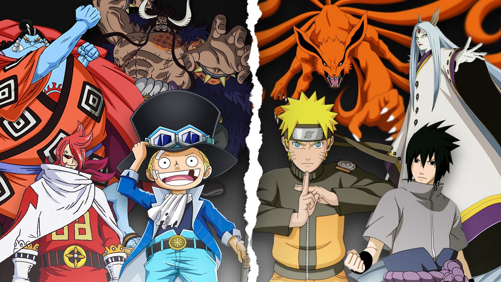 One Piece x Naruto crossover I think they should do that because