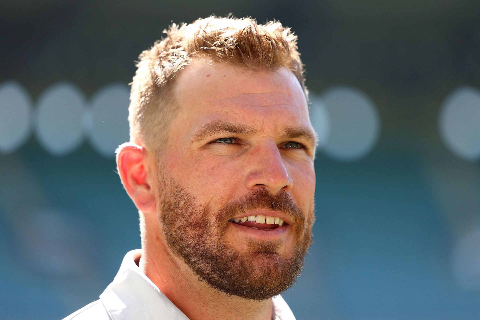 Australian captain Aaron Finch during the 2022 ICC Men&#039;s Cricket World Cup fixture launch at MCG. Pic: Getty Images