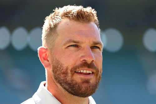 Australian captain Aaron Finch during the 2022 ICC Men's Cricket World Cup fixture launch at MCG. Pic: Getty Images