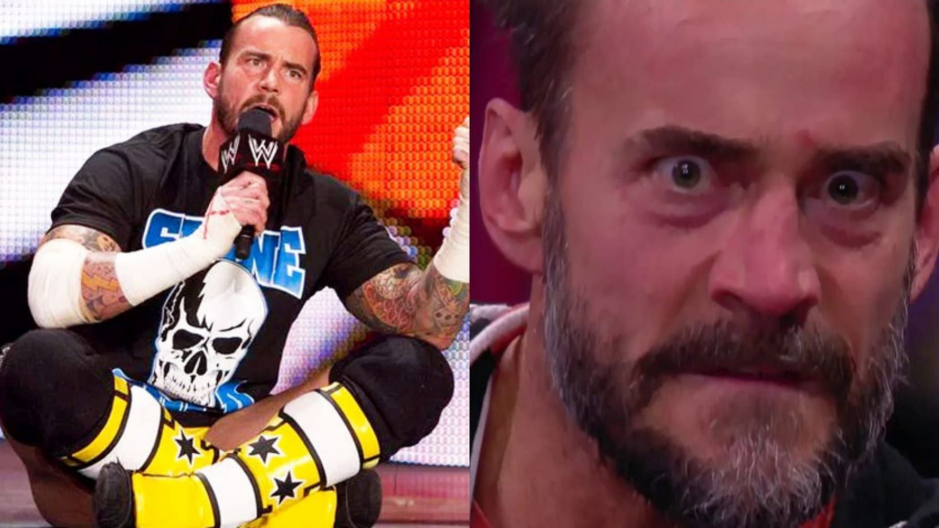 CM Punk launched an expletive-filled retort on social media when a fan questioned him