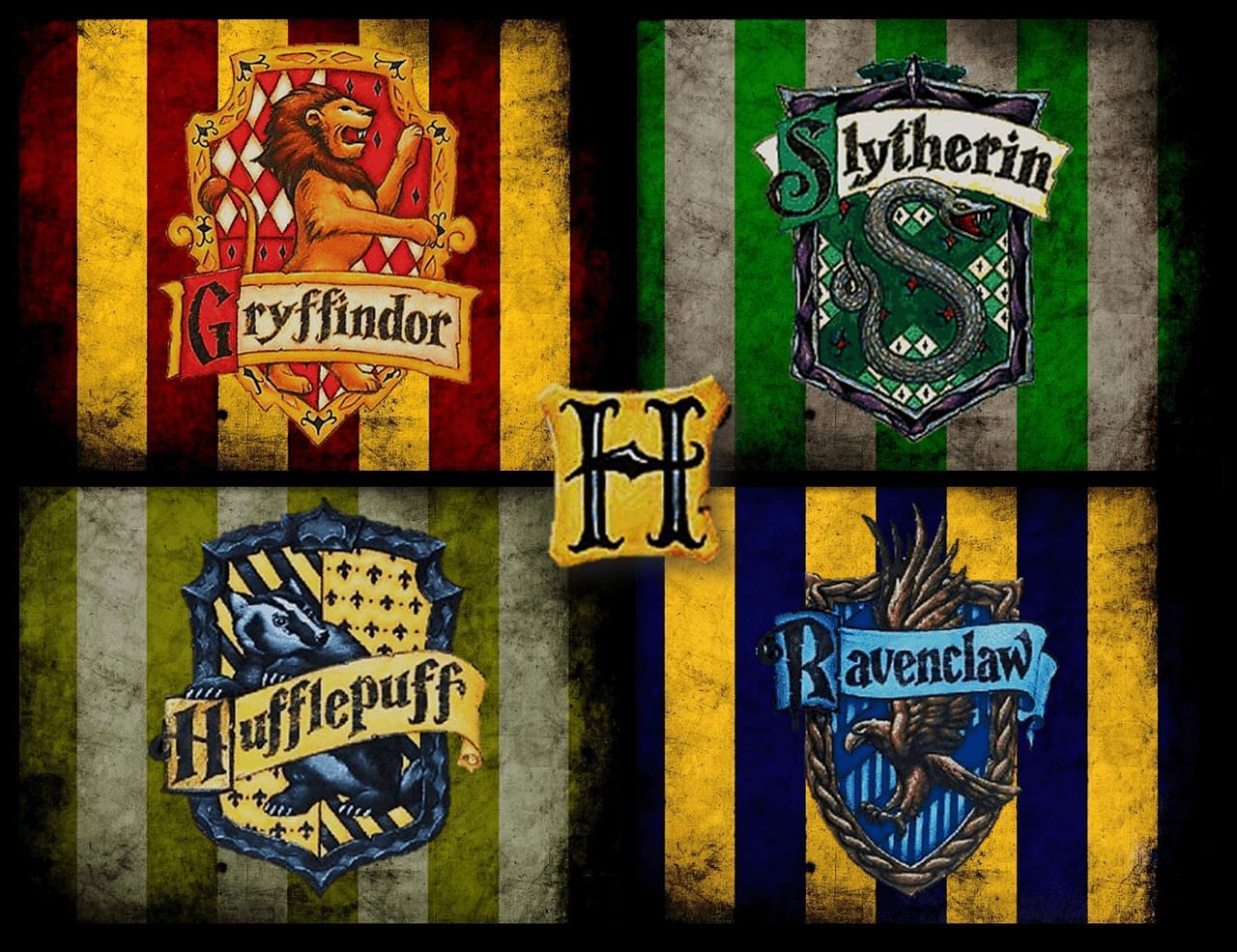 The Houses at Hogwarts (Image via Harry Potter Fan Club)