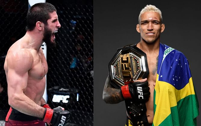 Islam Makhachev predicts when and where he will beat Charles Oliveira to win the UFC lightweight belt