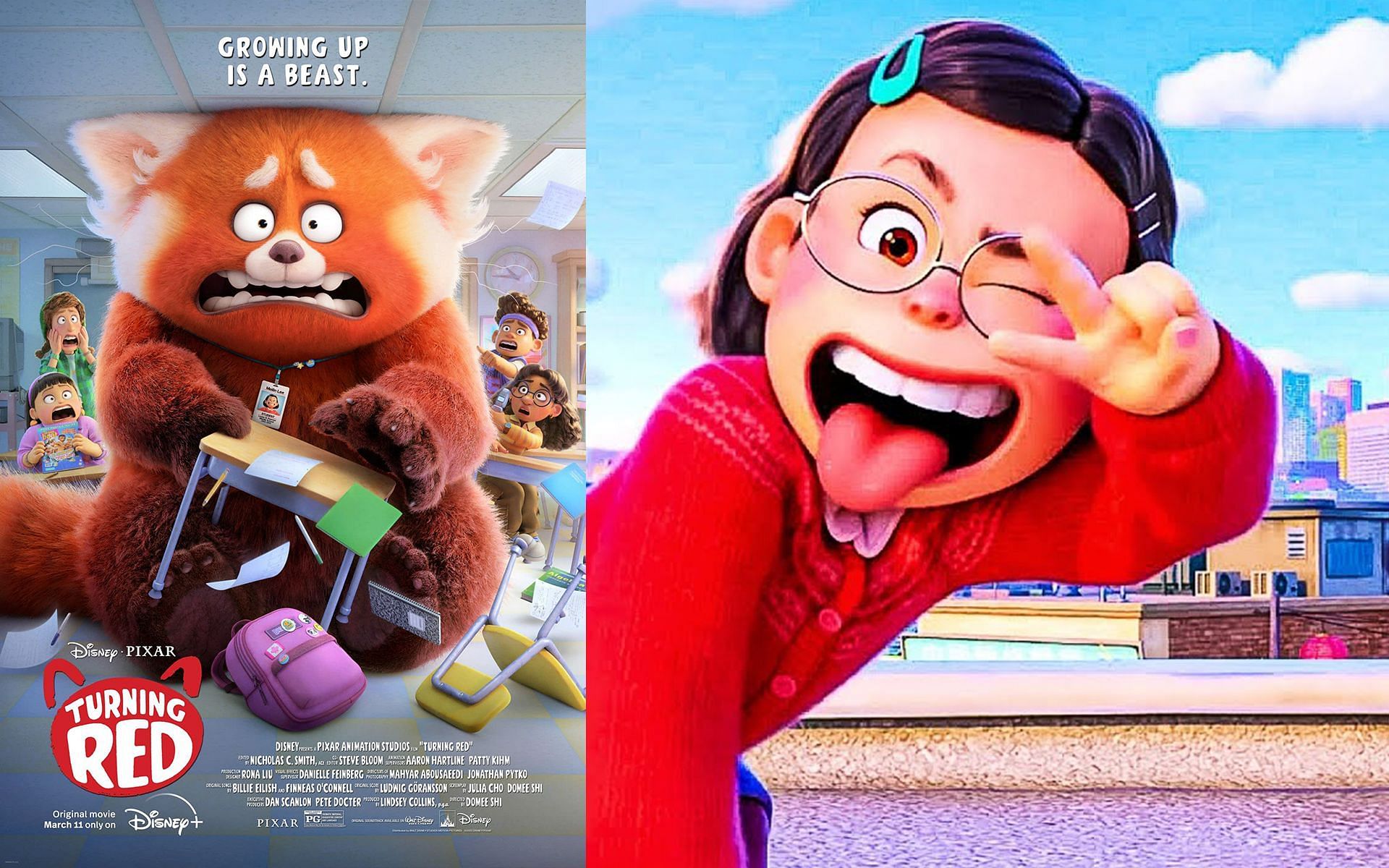 Turning Red scene featuring Mei Lee draws flak as internet slams Pixar's  animation quality