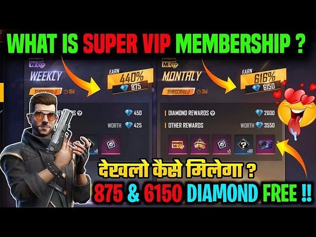 Free Fire MAX super VIP membership: Benefits, price, and all you need ...