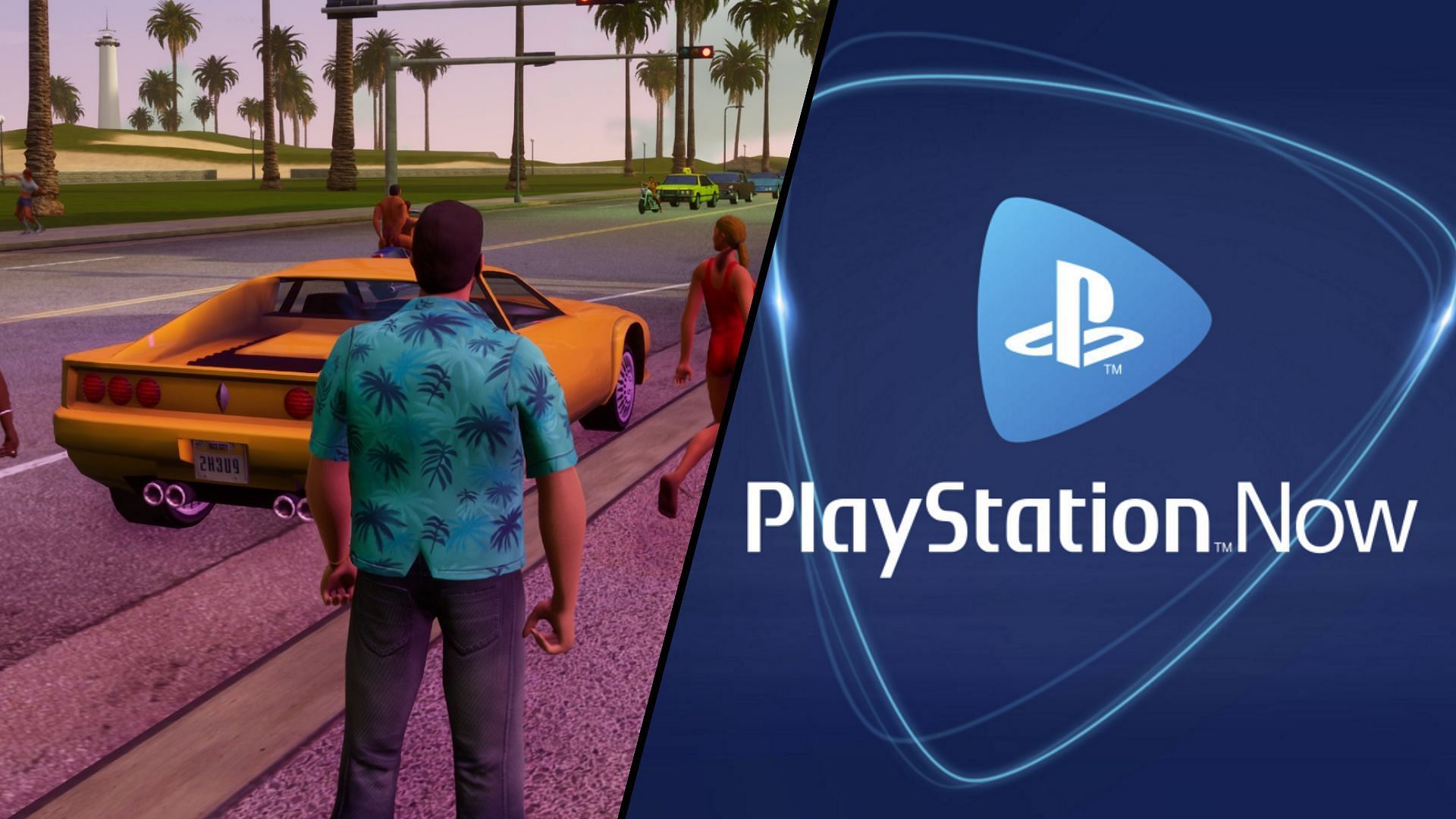 GTA Vice City Definitive Edition is one of the big games in the new lineup (Image via Rockstar Games, PlayStation)