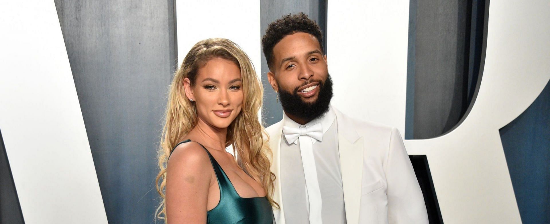 Odell Beckham Jr and Lauren Wood was first linked in 2019 (Image via Gregg DeGuire/Getty Images)