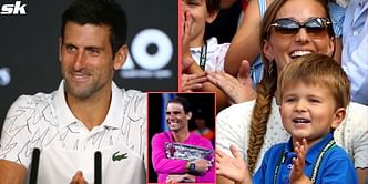 "My son was cheering for Rafael Nadal" - Novak Djokovic on watching the 2022 Australian Open final with his family
