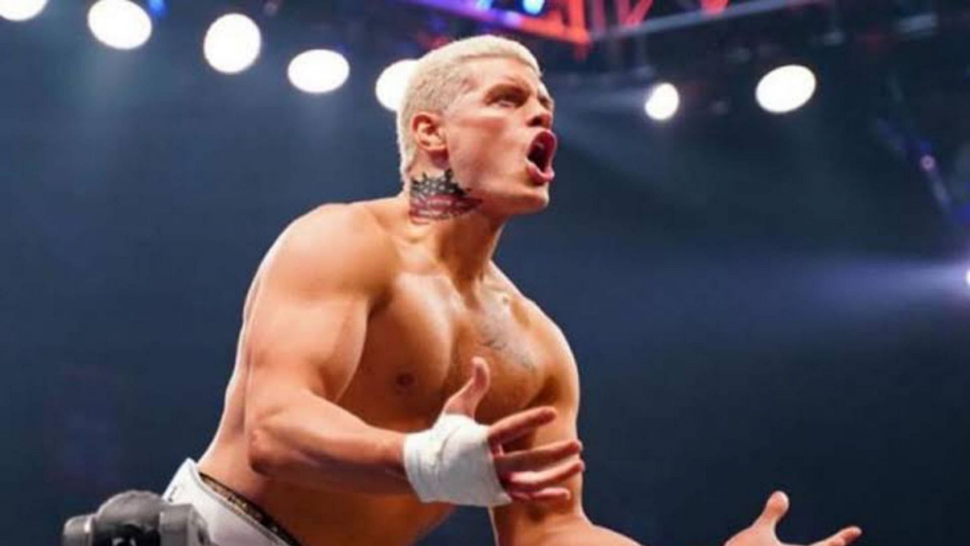 When was Rhodes dashing in WWE?