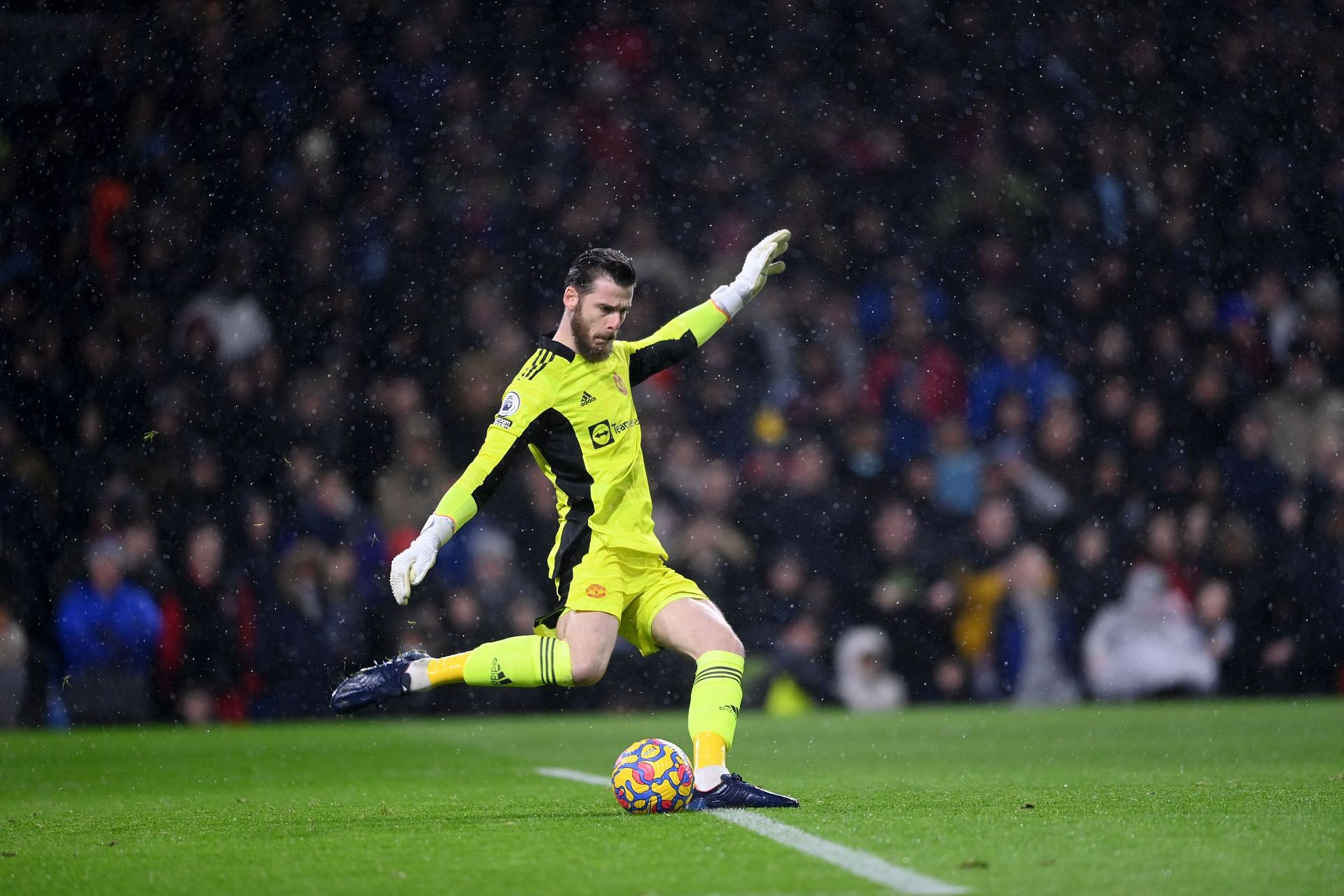 De Gea in action for the Red Devils