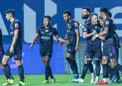 Odisha FC looking to do a double over Bengaluru FC in ISL 2021-22 (Image Courtesy: ISL)