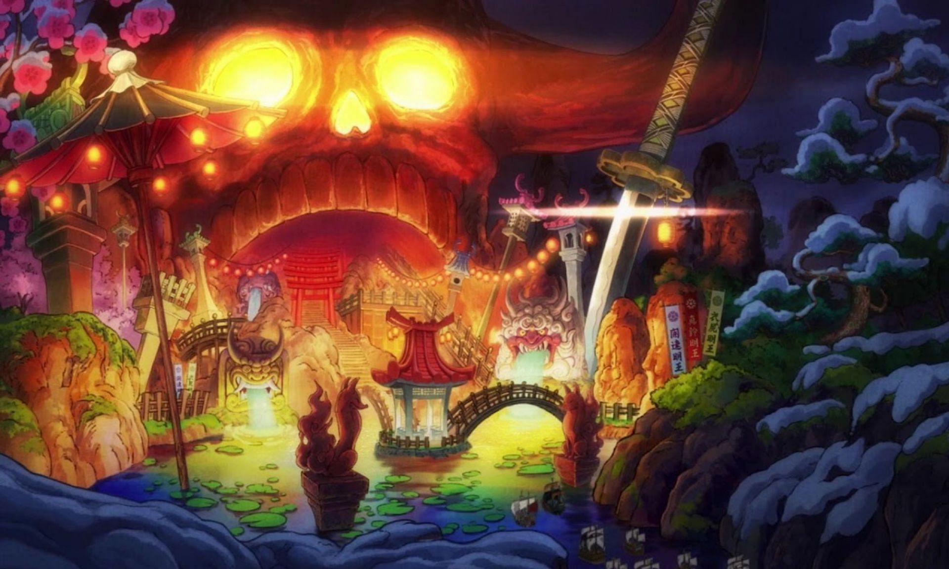 Series creator Eiichiro Oda is a very imaginative person (Image via Toei Animation)