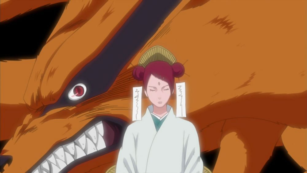 Mito Uzumaki, as seen in the anime, Naruto (Image via Sportskeeda)