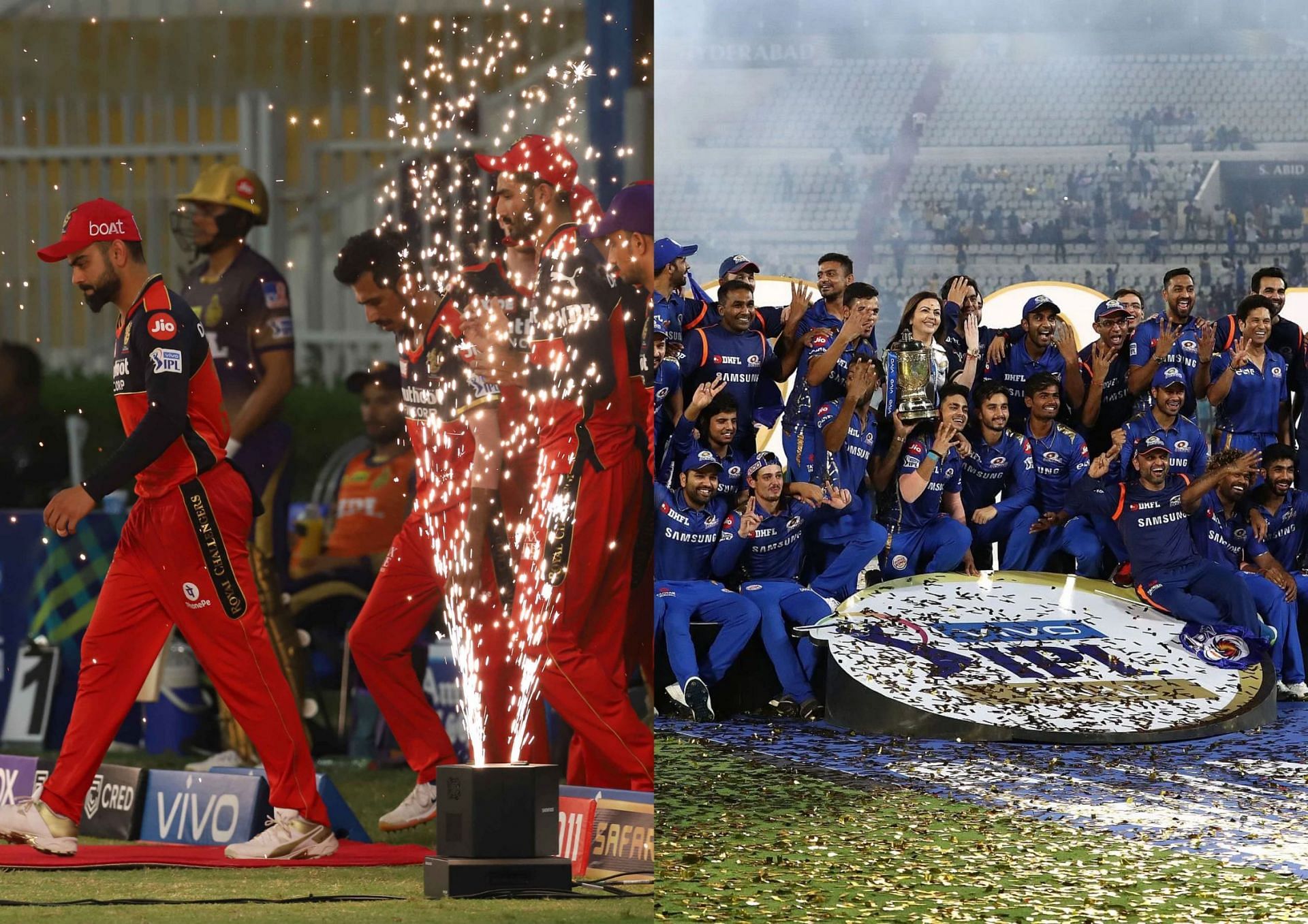 This season of Indian Premier League has the 10 teams split into two groups of five each (Picture Credits: IPL; Getty Images).