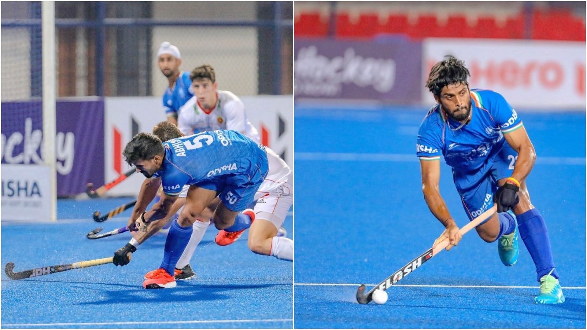 FIH Pro League 2021/22 Indian men in action (Pic Credit: Hockey India)