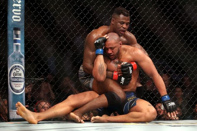 "I saw that he was broken" - Francis Ngannou breaks down heavyweight title fight against Ciryl Gane
