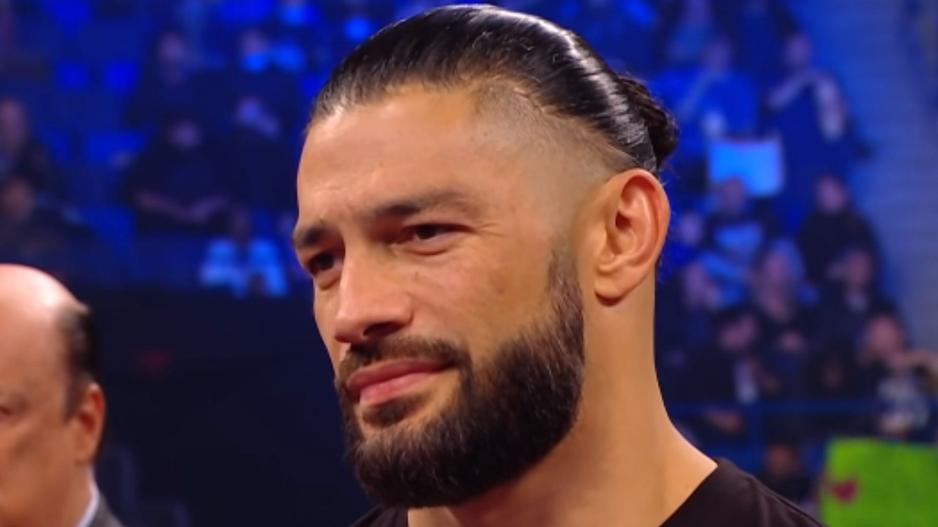 Roman Reigns is currently feuding with Brock Lesnar