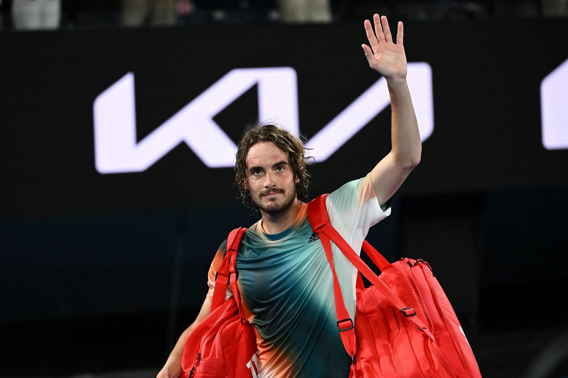 Stefanos Tsitsipas at the 2022 Australian Open