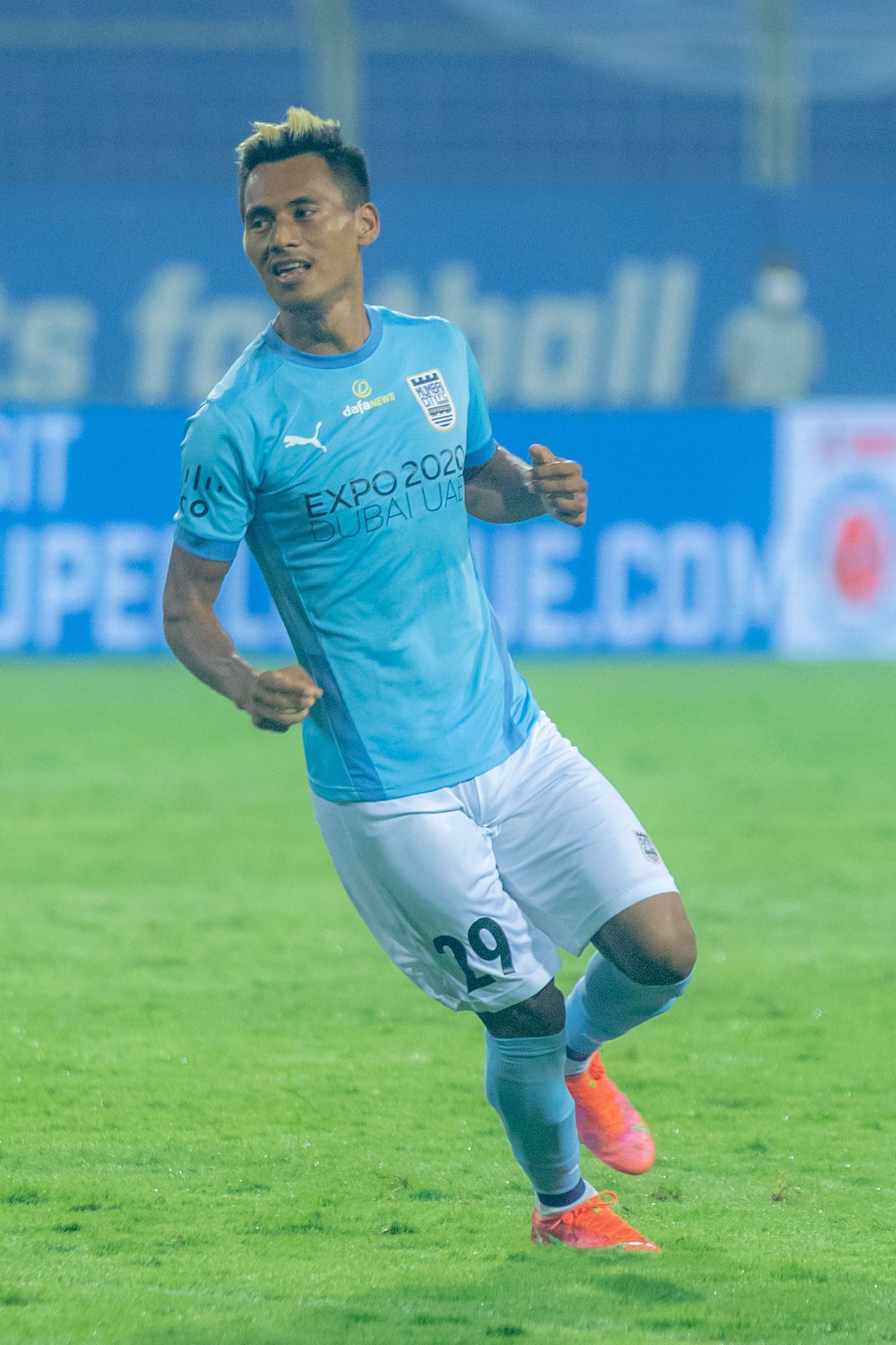 Bipin Singh scored the winner today (Image courtesy: ISL Media)