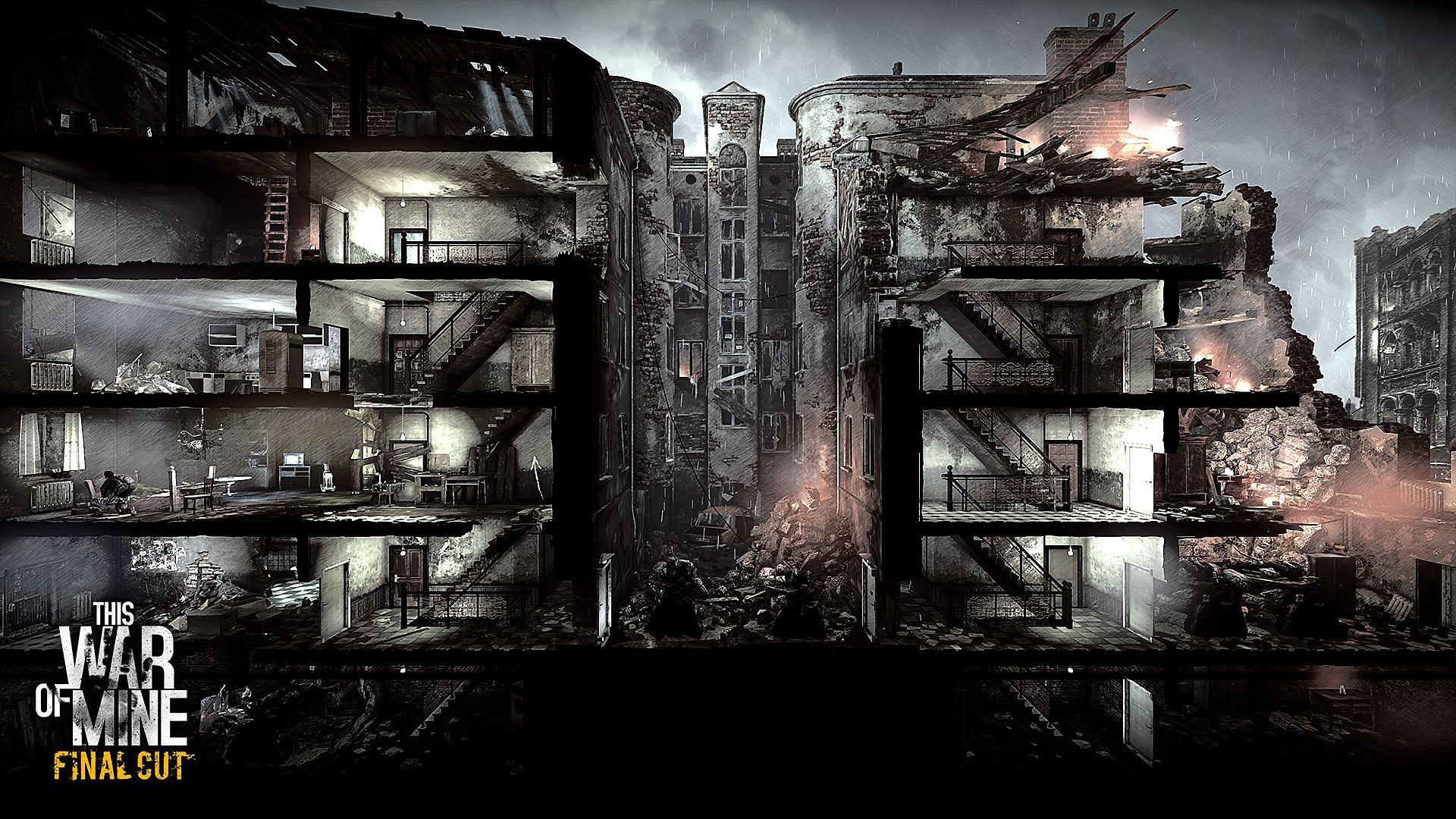The ravages of war (Image via This War of Mine)