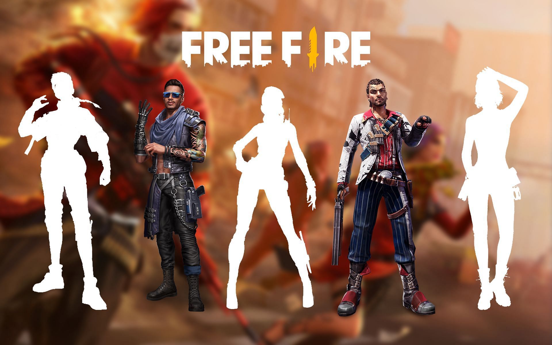 These Free Fire characters are worth their weight in gold! (Image via Sportskeeda)