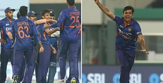 [Watch] Ravi Bishnoi traps Roston Chase to pick up his 1st international wicket