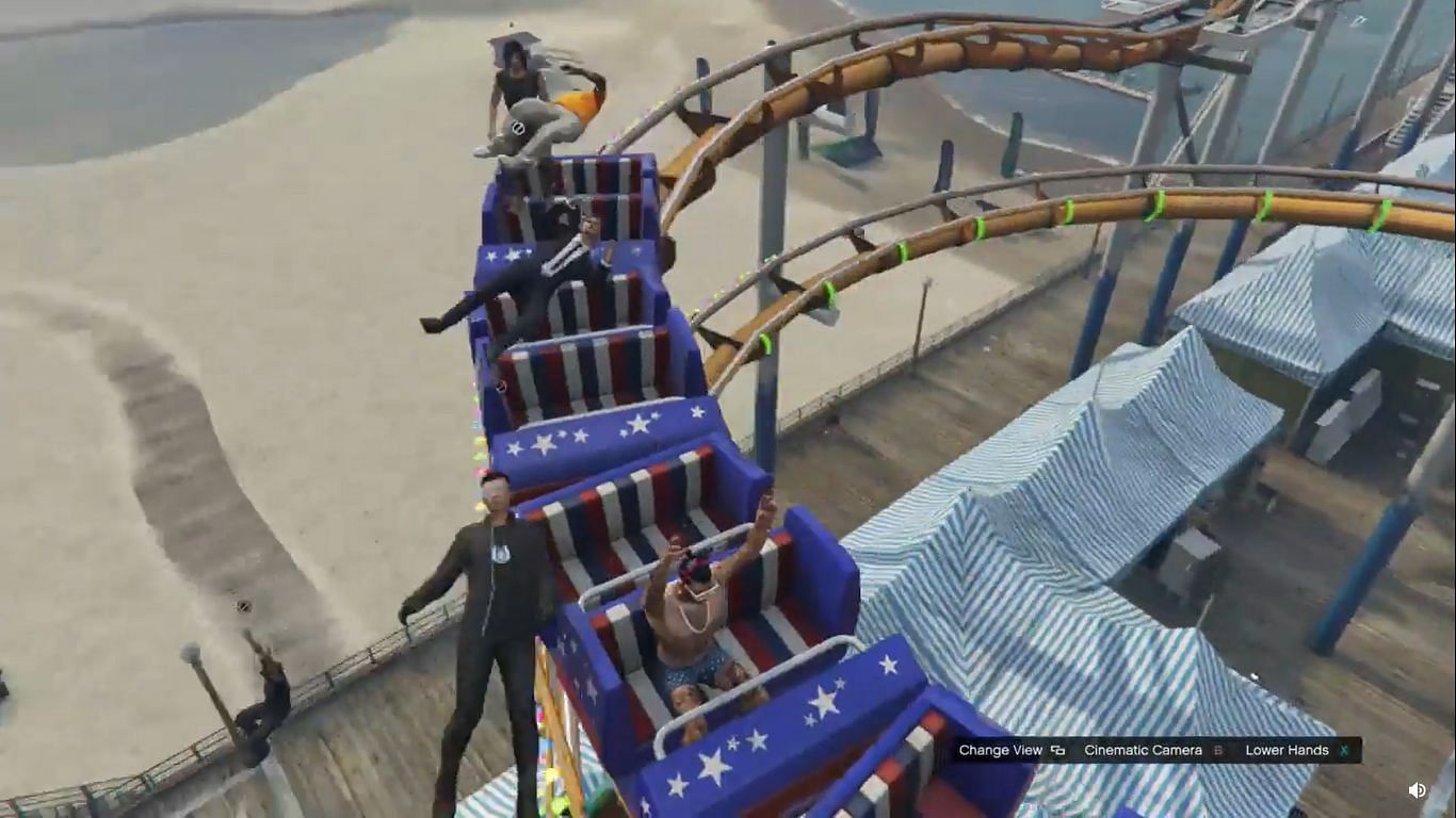 Players are flung from the rollercoaster (Image via Reddit @u/trujeezy4O2)