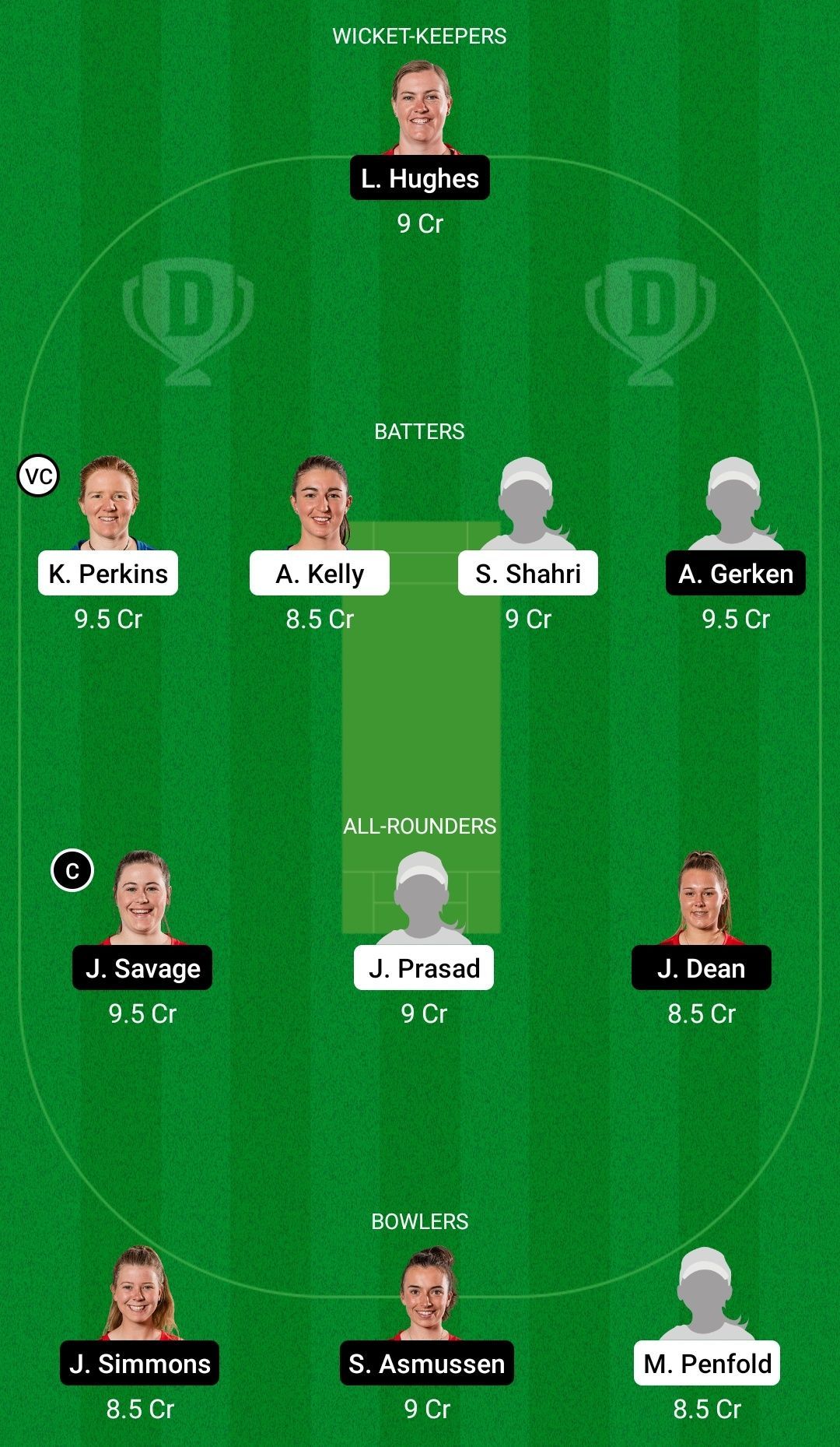 Dream11 Team for Auckland Hearts vs Canterbury Magicians - Hallyburton Johnstone Shield 2021-22.