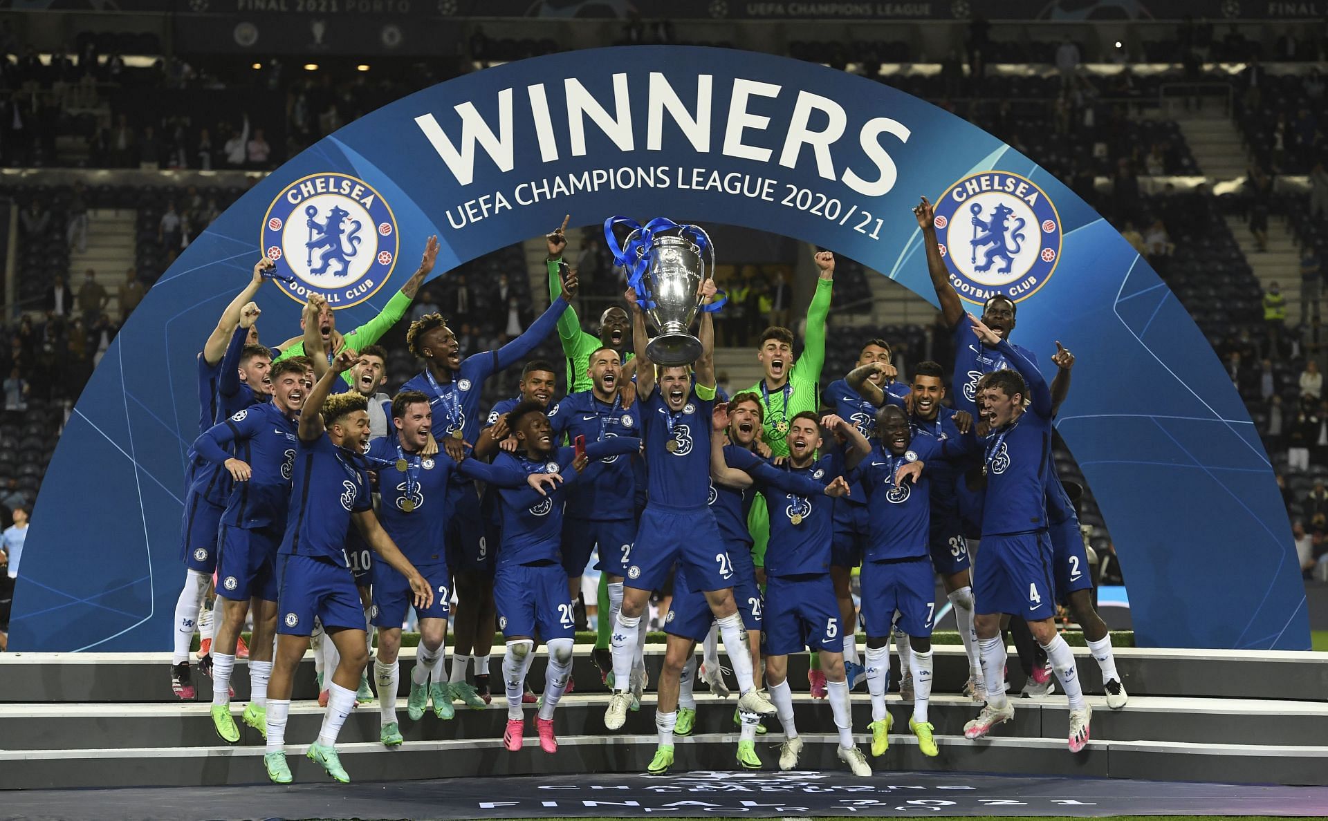 Chelsea have won four major European trophies over the last 10 years.