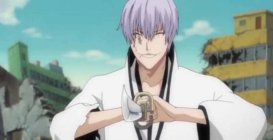 Gin Ichimaru&#039;s Zanpakuto as seen in the Bleach anime (Image via Studio Pierrot)