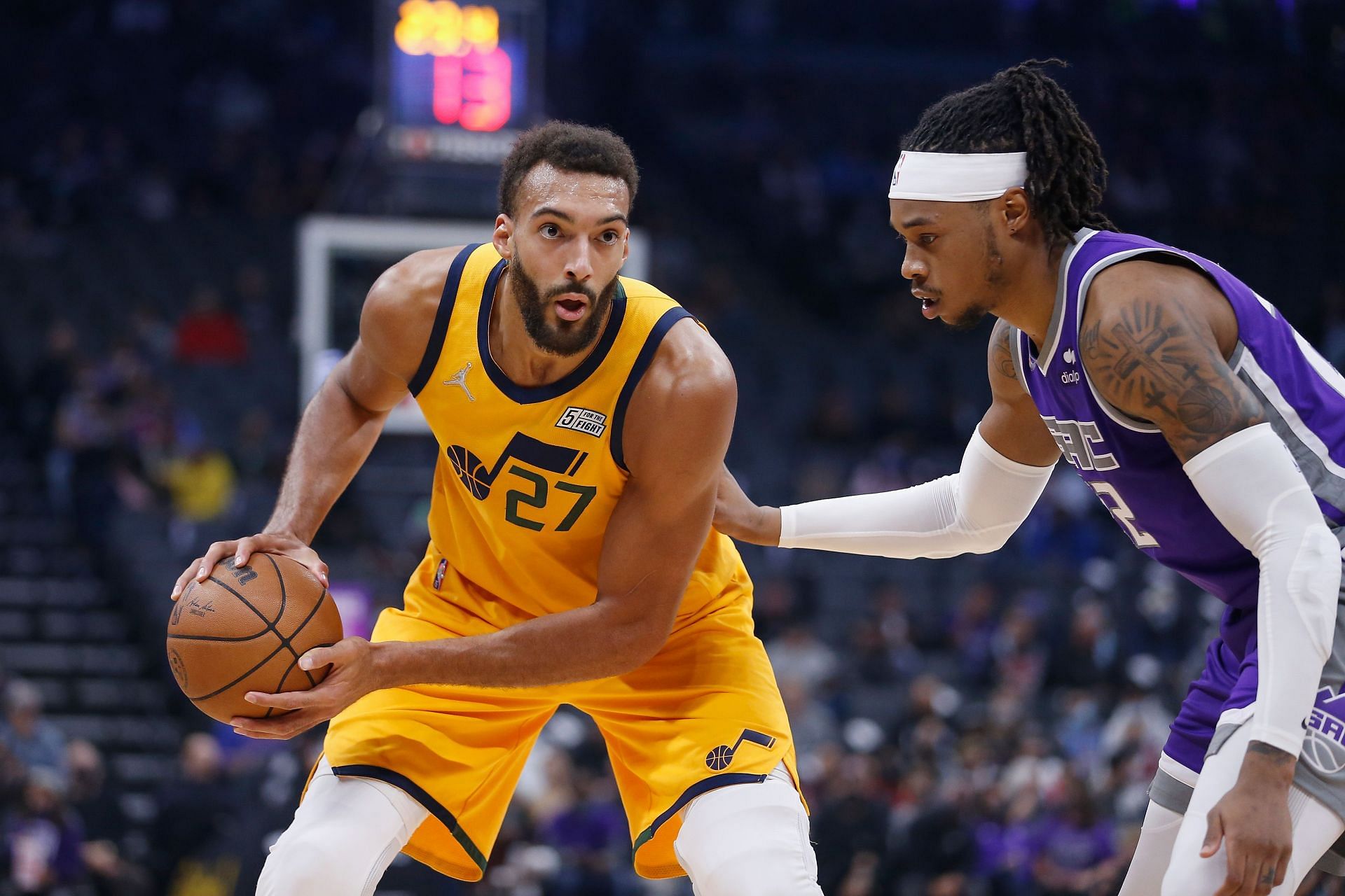 Utah Jazz big man Rudy Gobert is heating up in the Defensive Player of the year race
